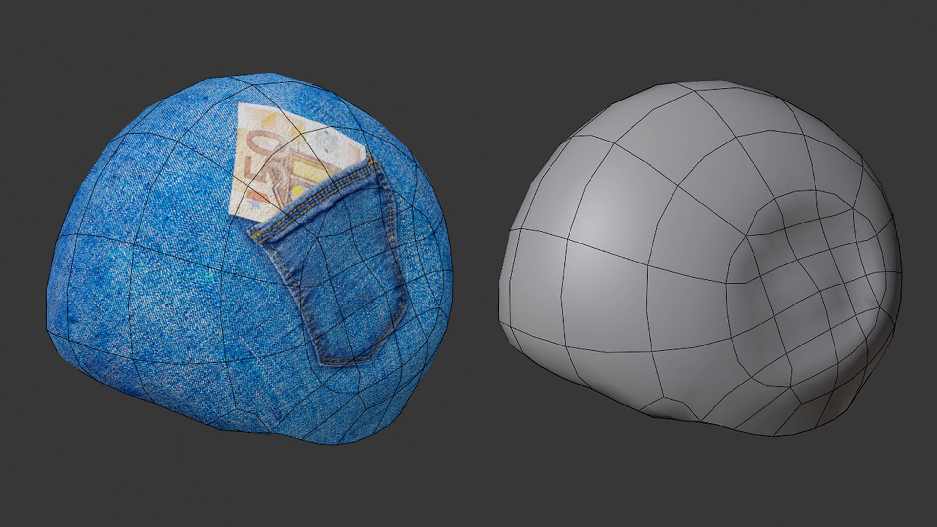 Snail Shell 3D Low Poly