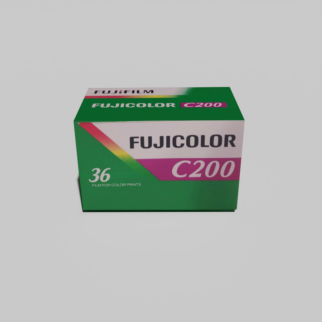 Fujicolor C200 film Real size