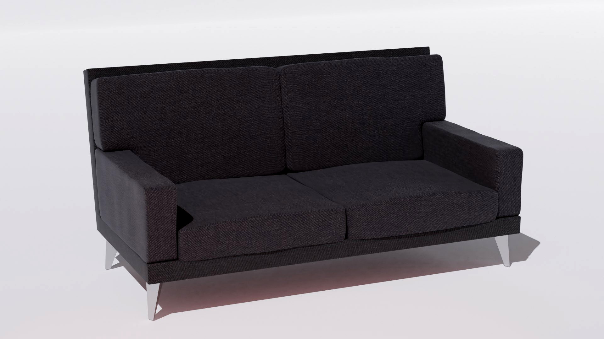 Double Fabric Couch