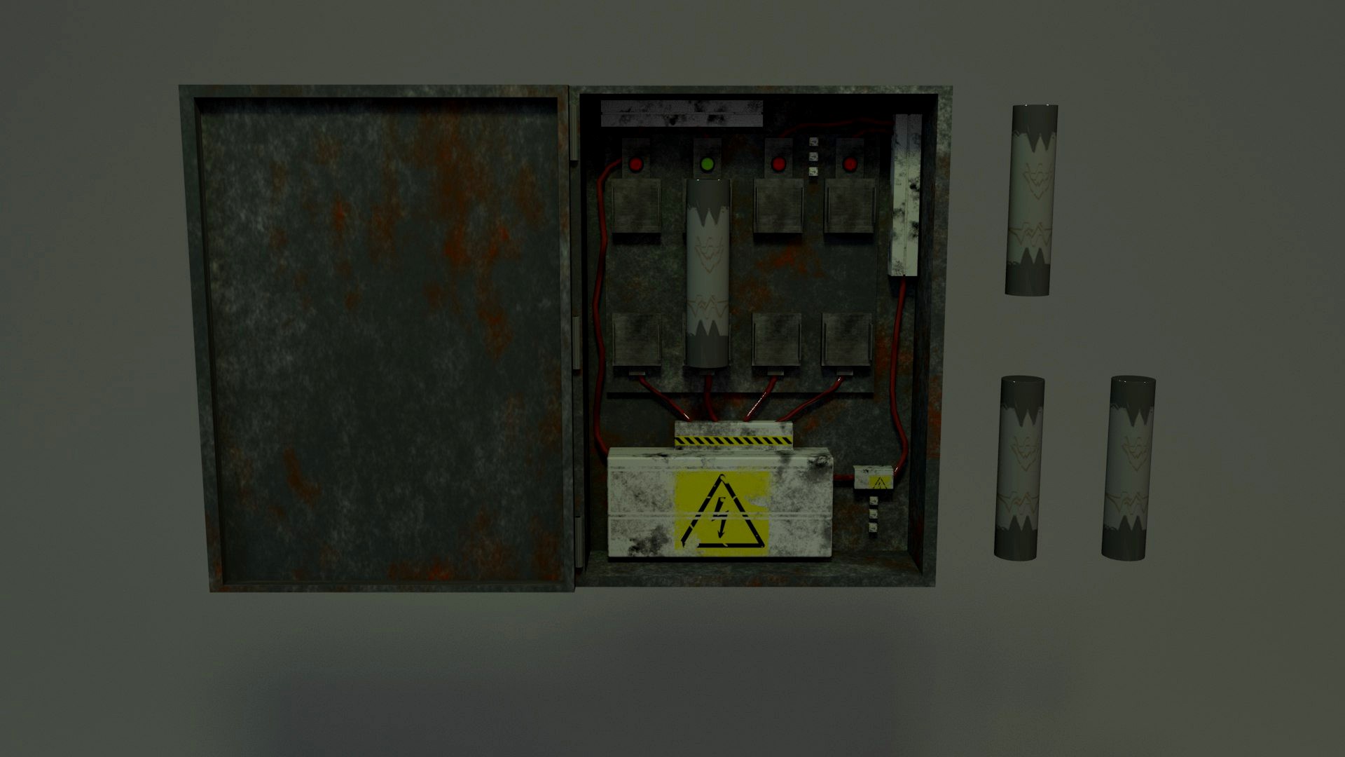 Fuse Box Puzzle - Unity FBX
