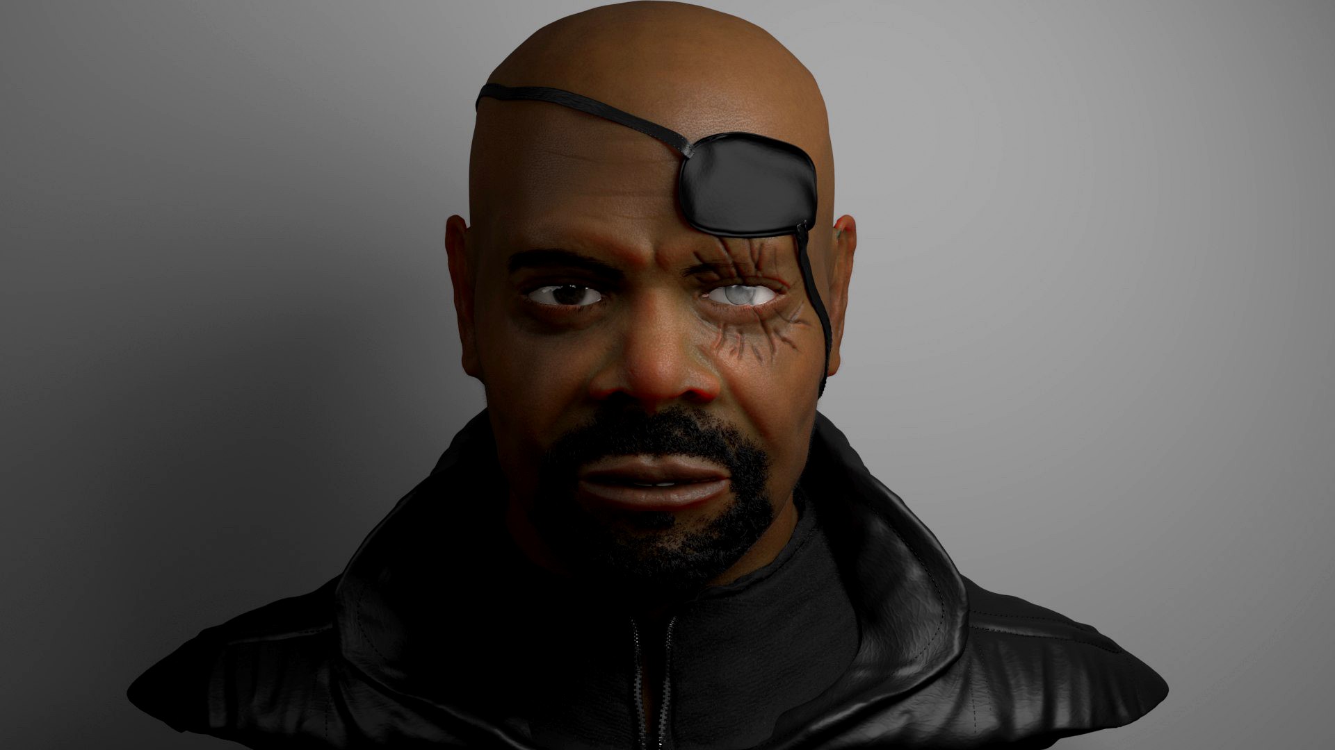 Nick Fury Bust