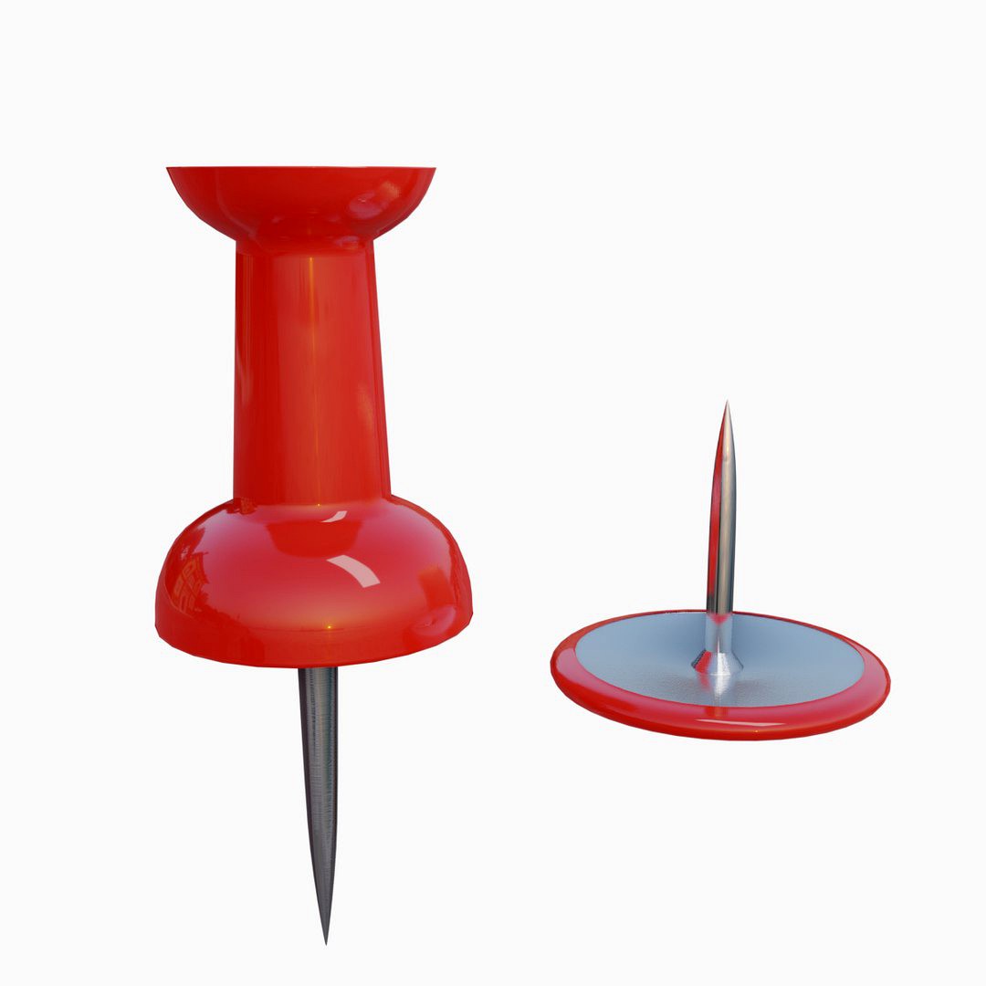 Two Types Of Push Pins