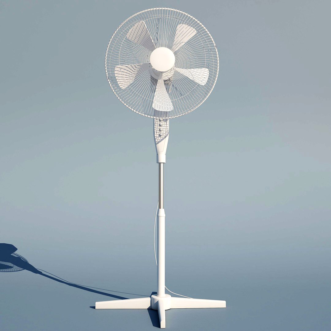 Pedestal Fan - Working