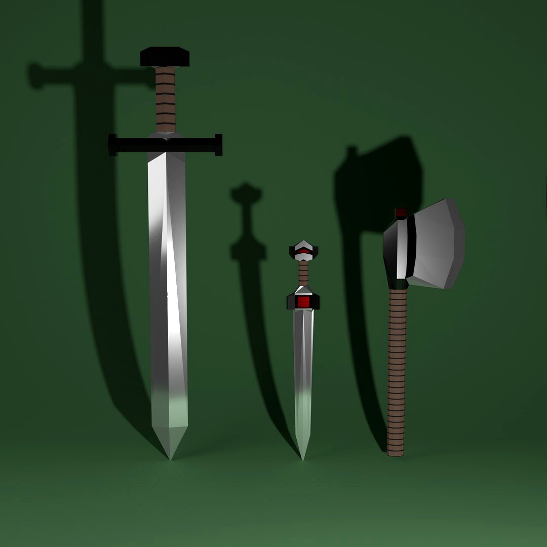 Low Poly Weapon