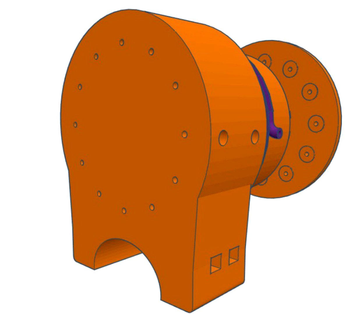 electric engine BLDC with water cooling for printing 10 000 W stl