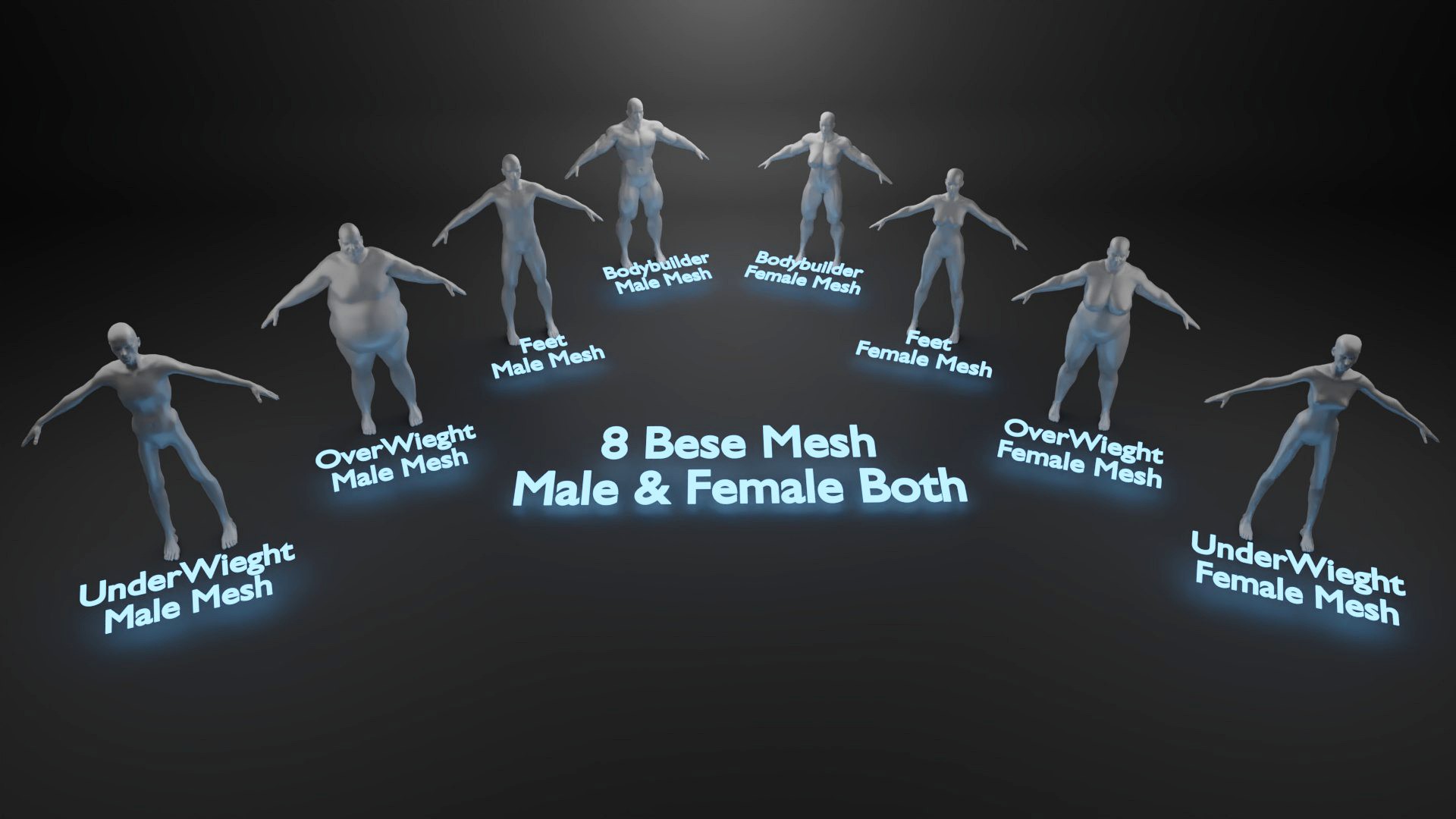 All base mesh