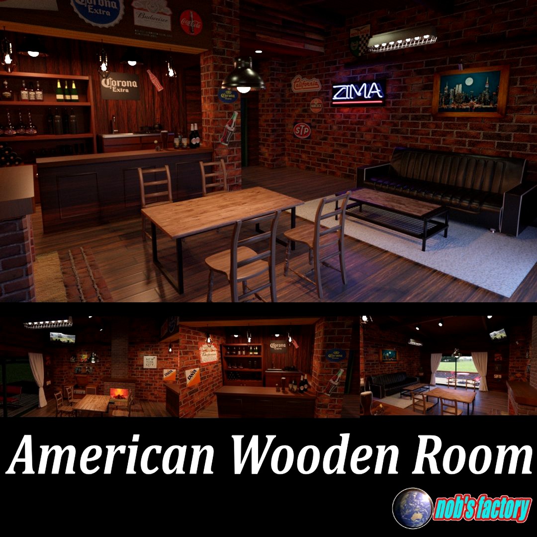 American Wooden Room