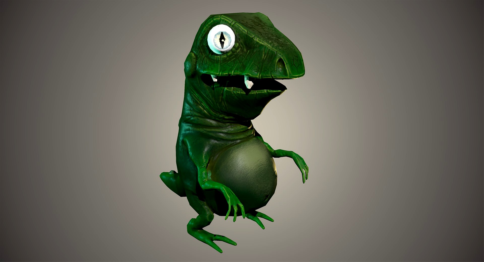Stylized Dinosaur