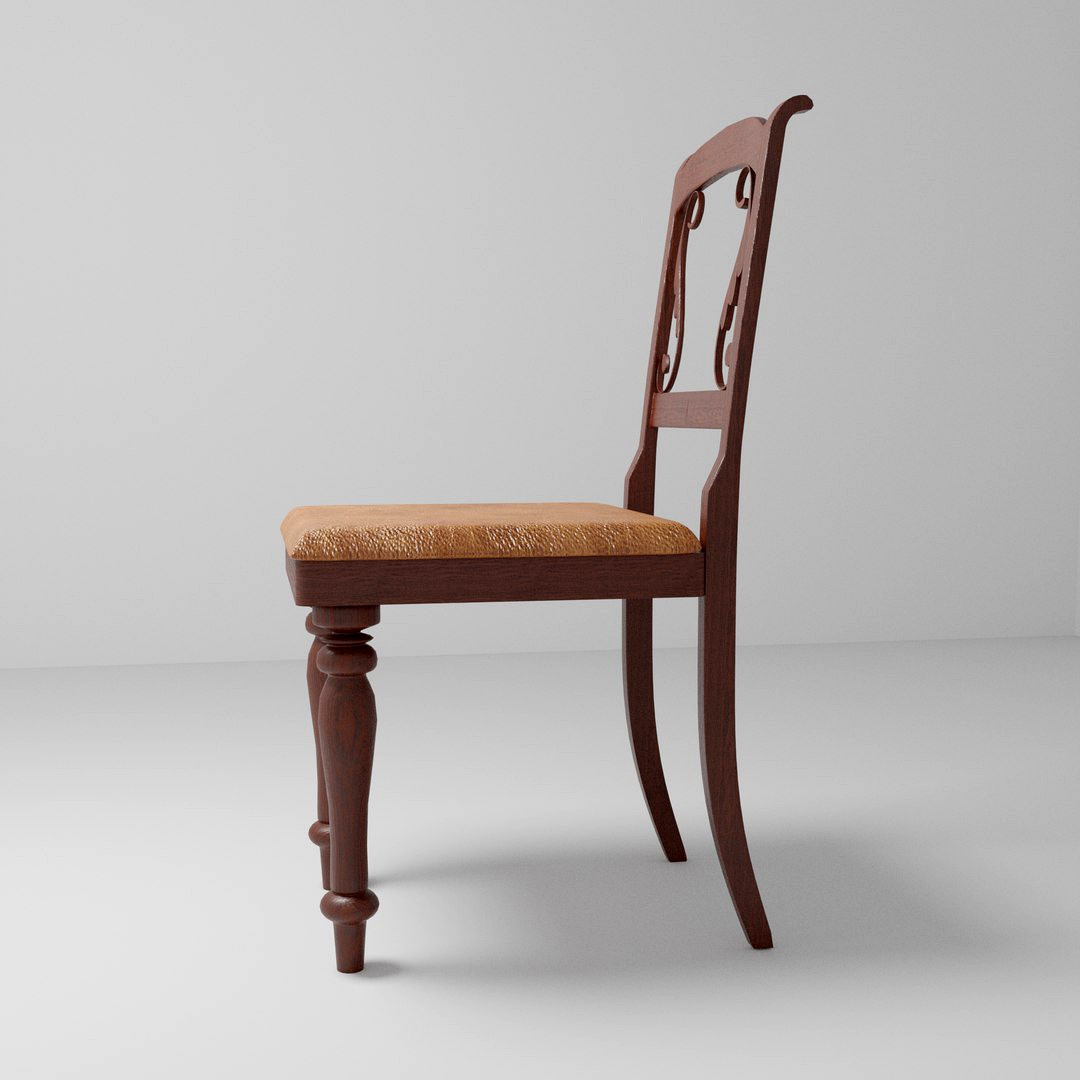 Dining chair optimized unreal engine 4