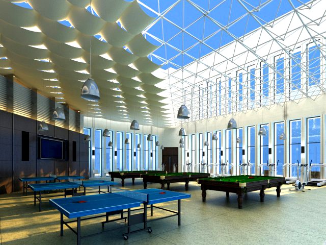 Gym 003 3D Model