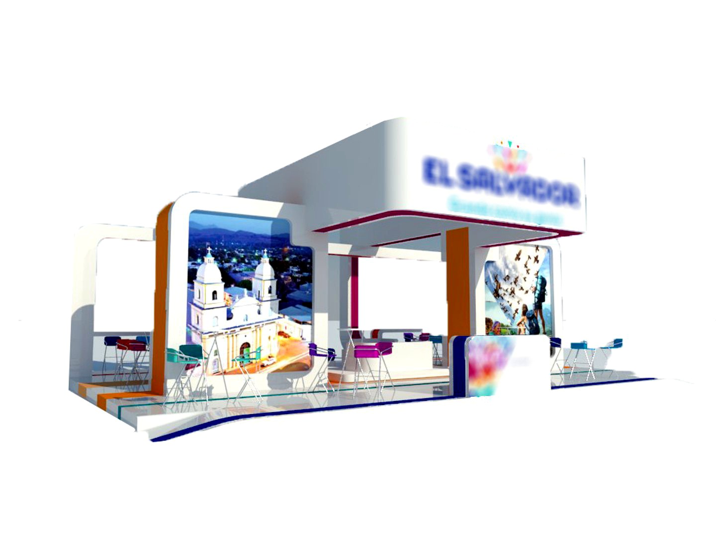 Stand / Exhibition booth 12m*9m