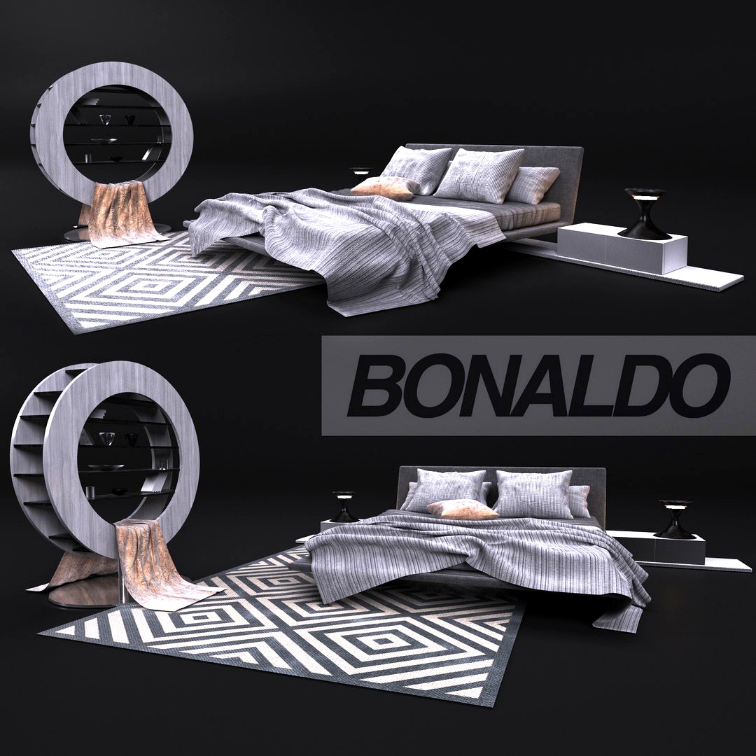 Comfortable bed, Bonaldo