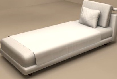 Patrik bedt by Flexform 3D Model