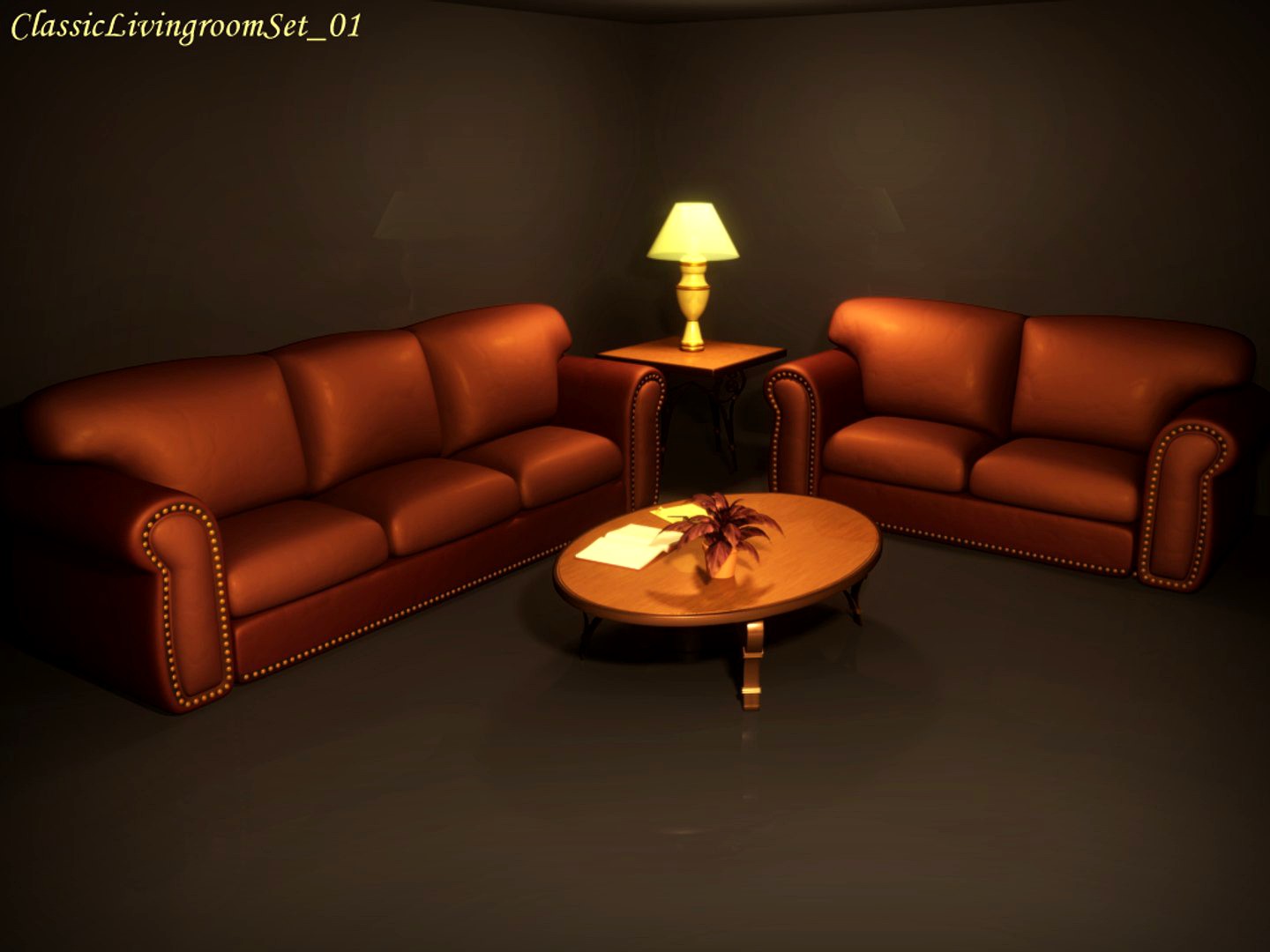 Classic Livingroom Set 01