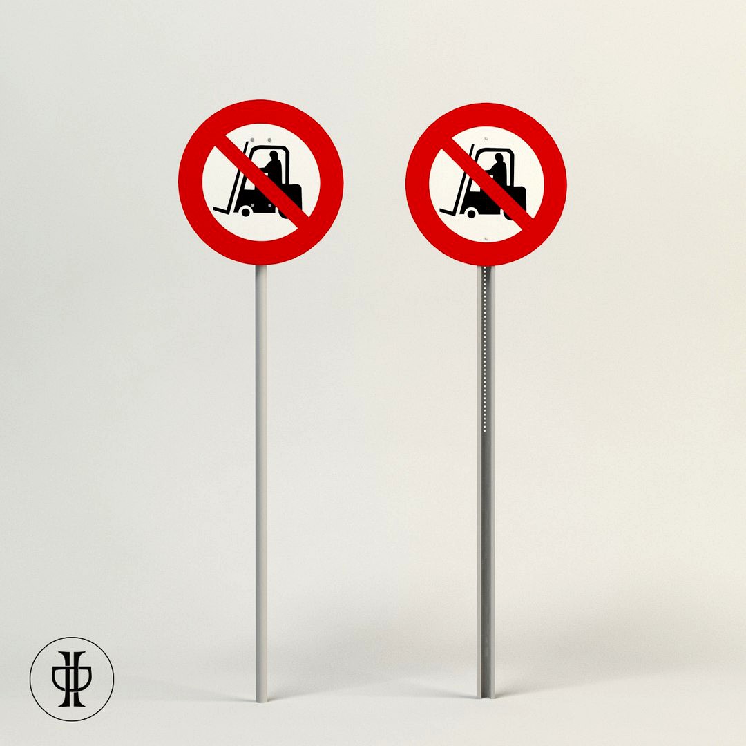 PROHIBIT FORKLIFT IN THIS AREA