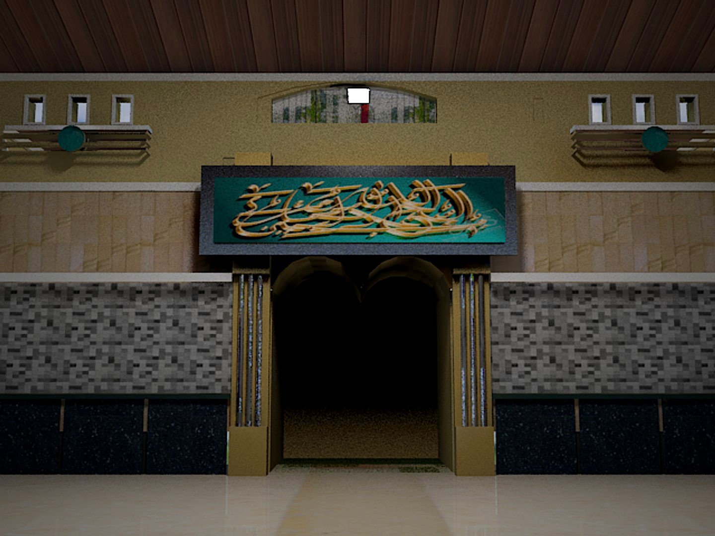 luxury mosque