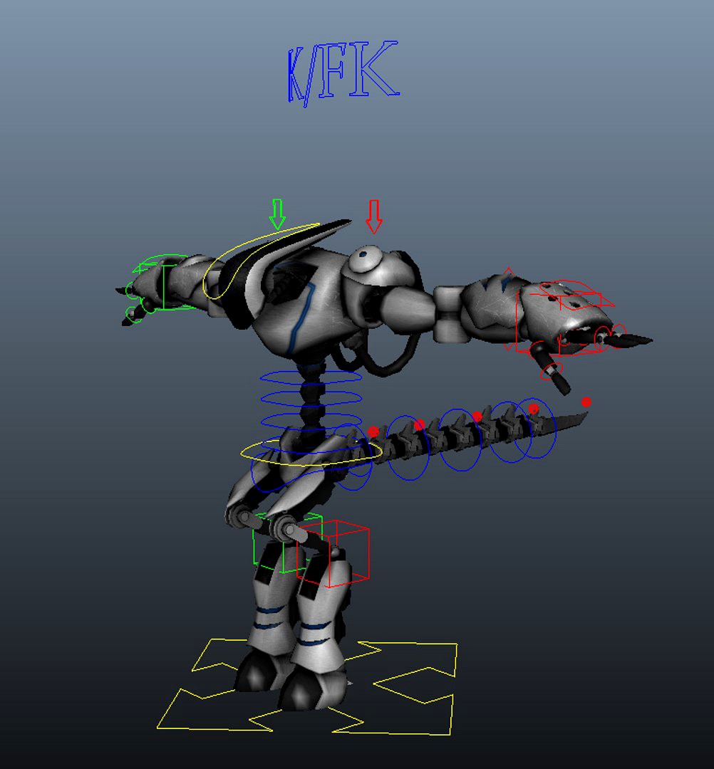 Xenos Robot Rig