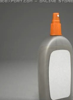 Spray bottle 3D Model