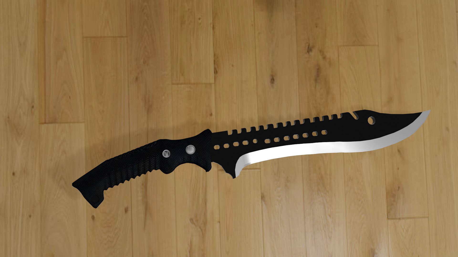 Knife 3D Black