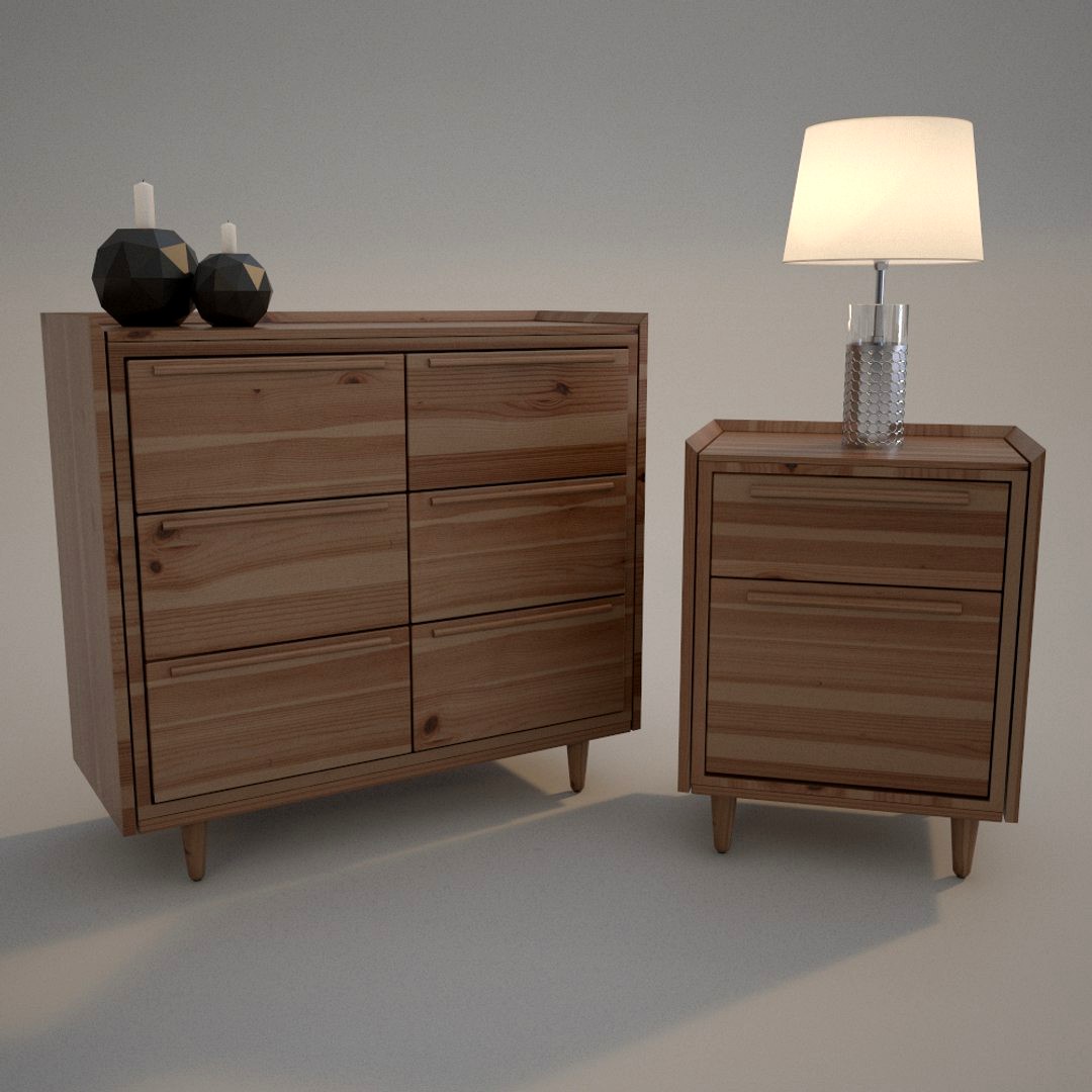 Modern Set of Dresser