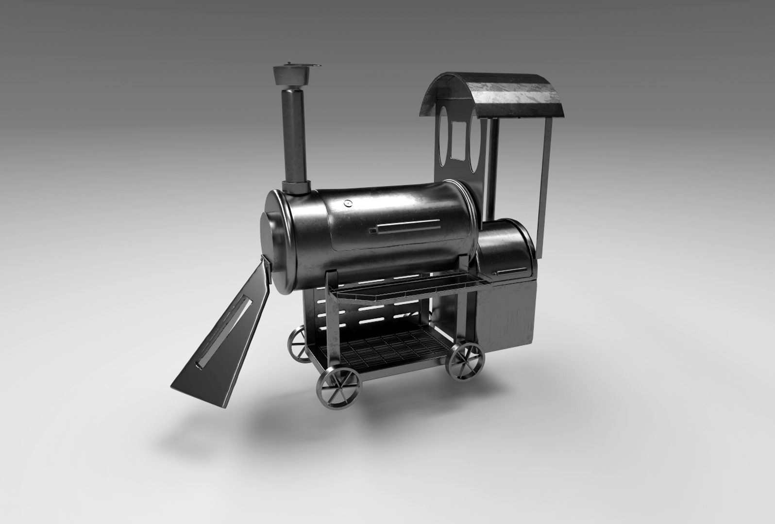 Grill locomotive