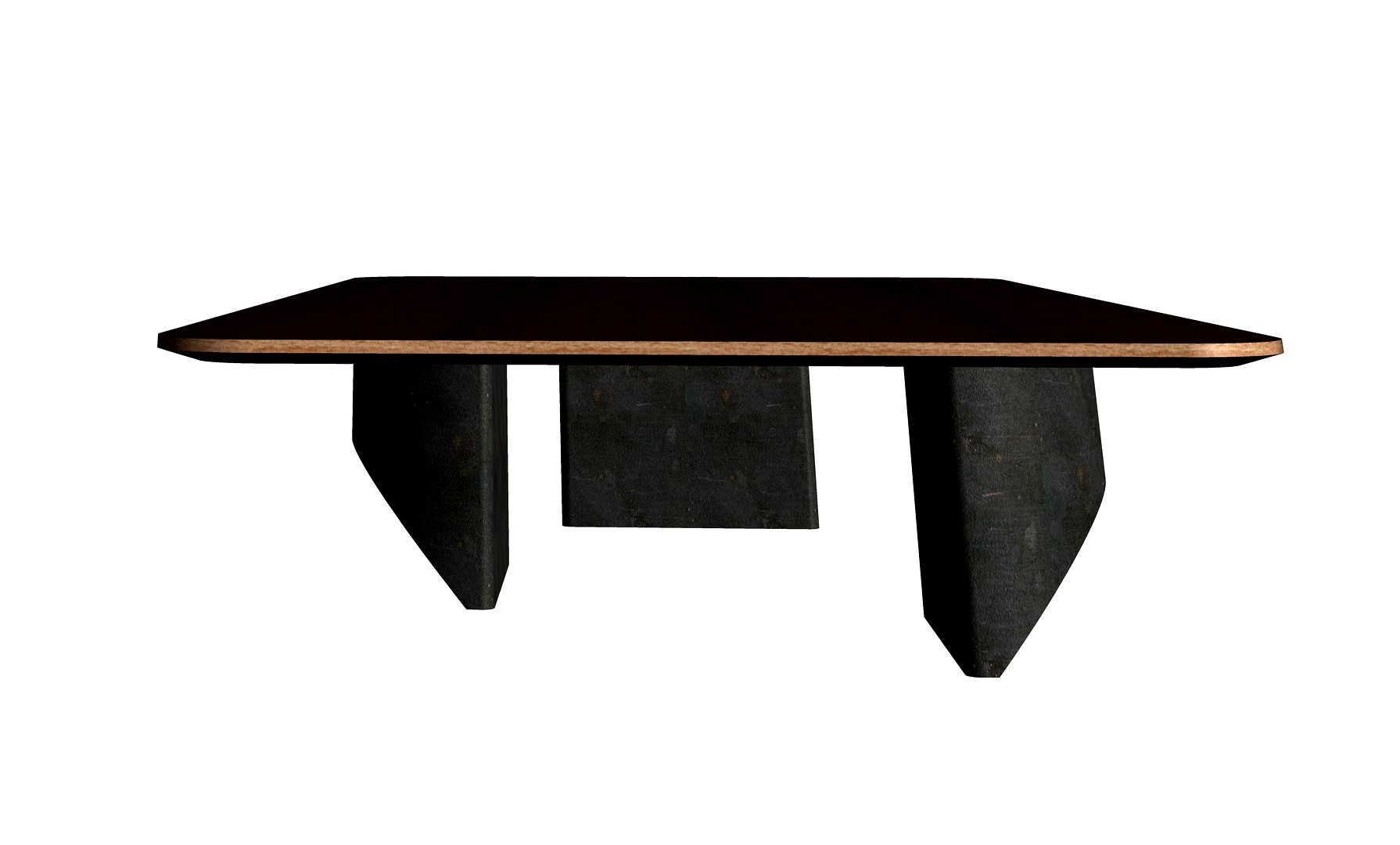 Center Rectangular table