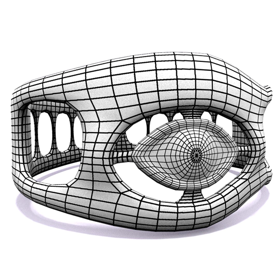 Ring all-seeing eye