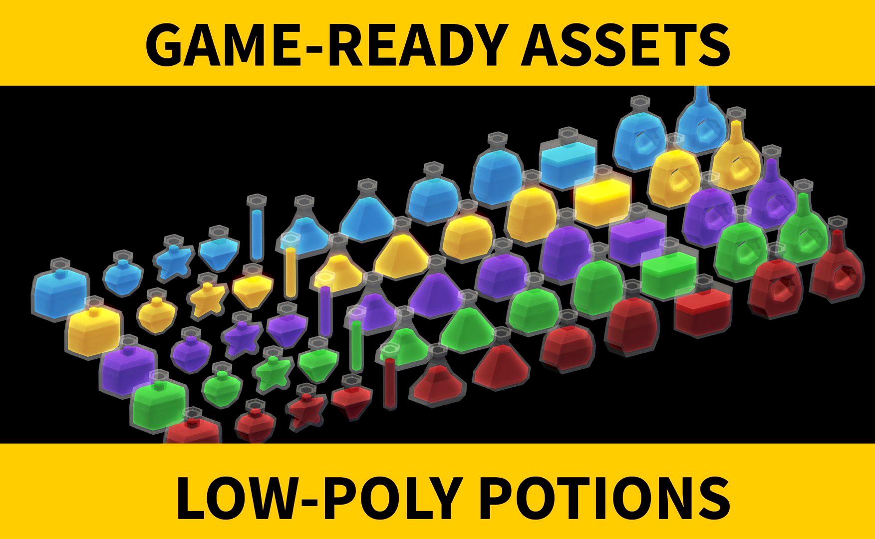 Low-Poly Potion Pack