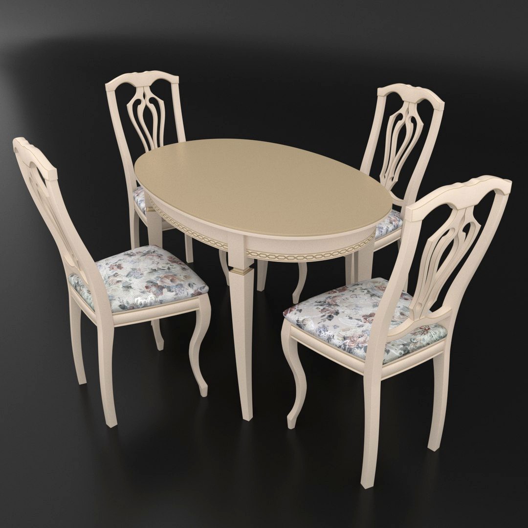 Dining set Alt-5-12 table and Sibarit-7 chair