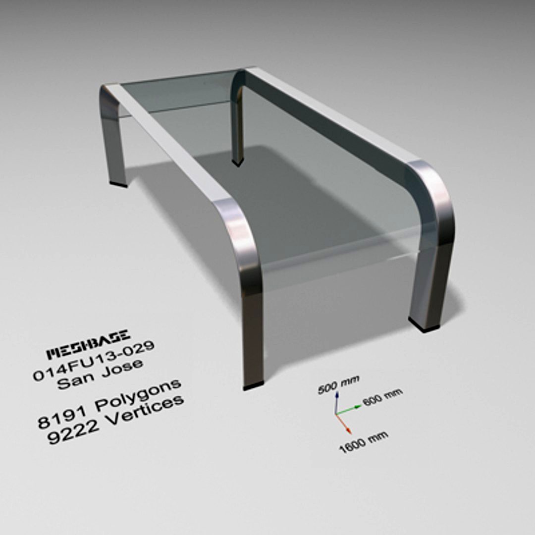 Glass Table 029 - San Jose