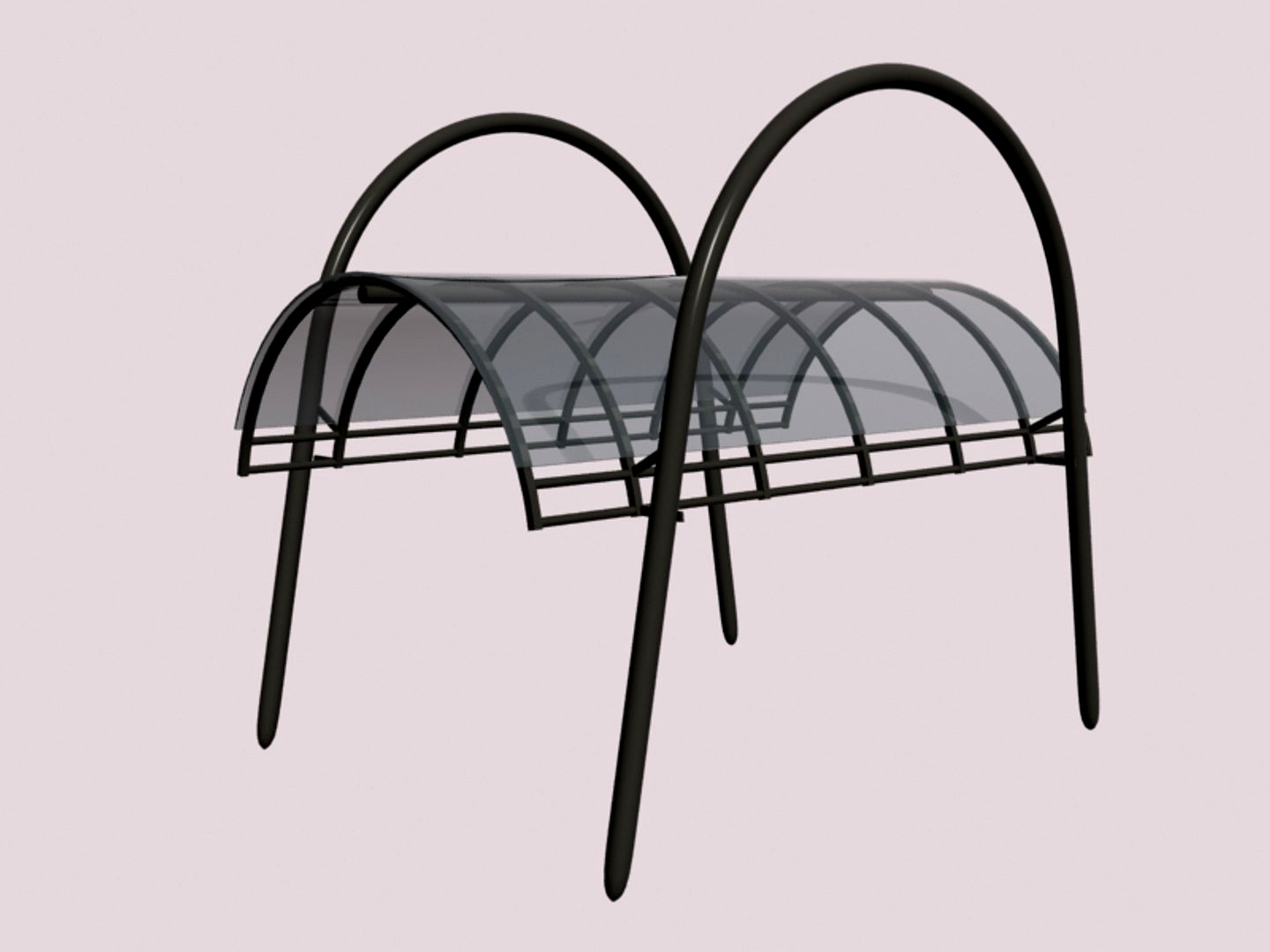 Polycarbonate Pergola Model 4