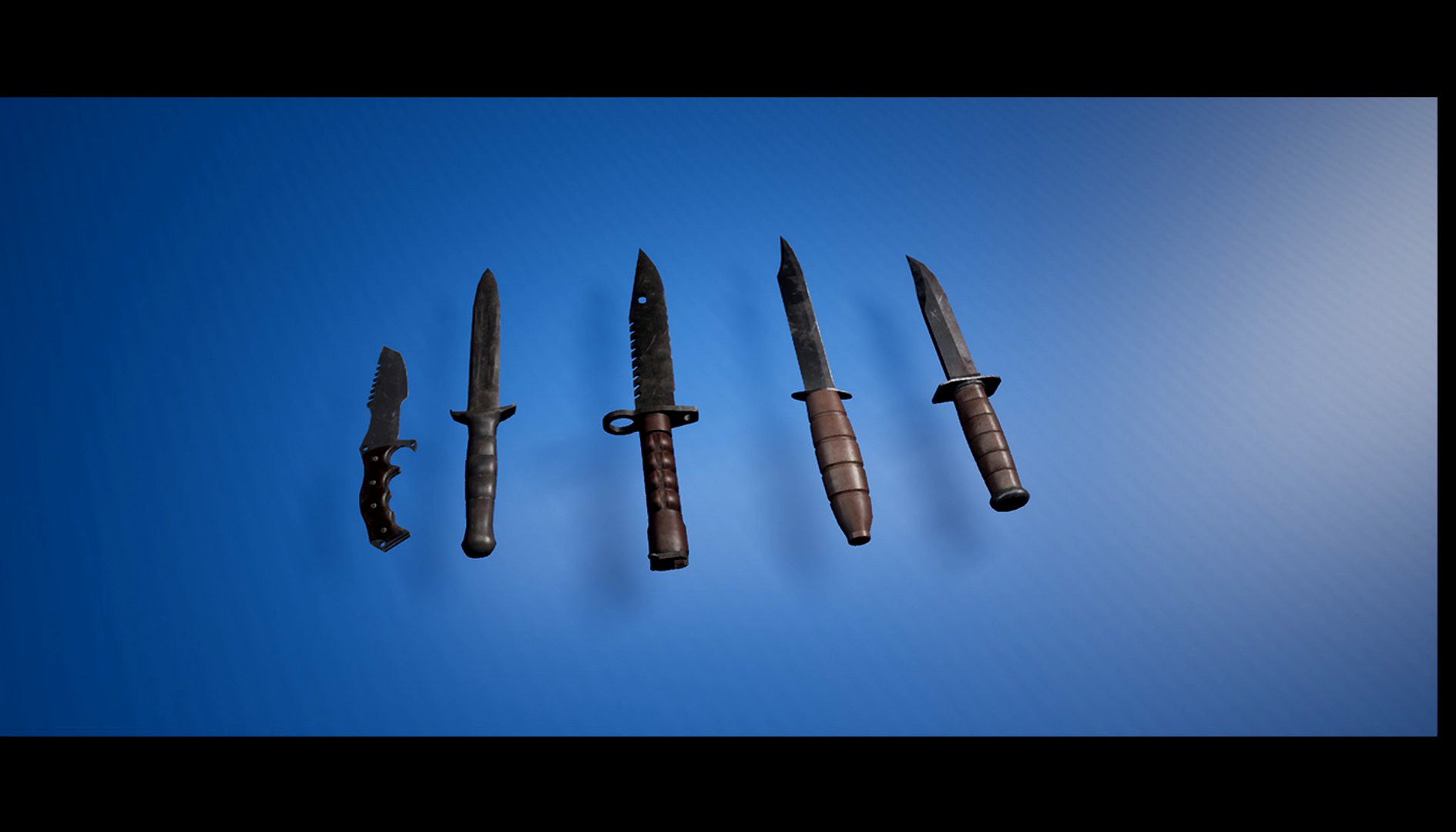 Knife Pack Low poly