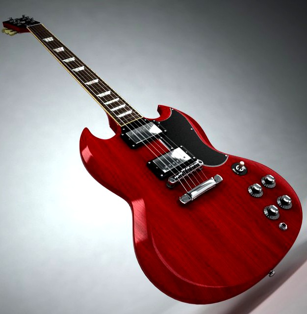 Gibson SG 68 3D Model