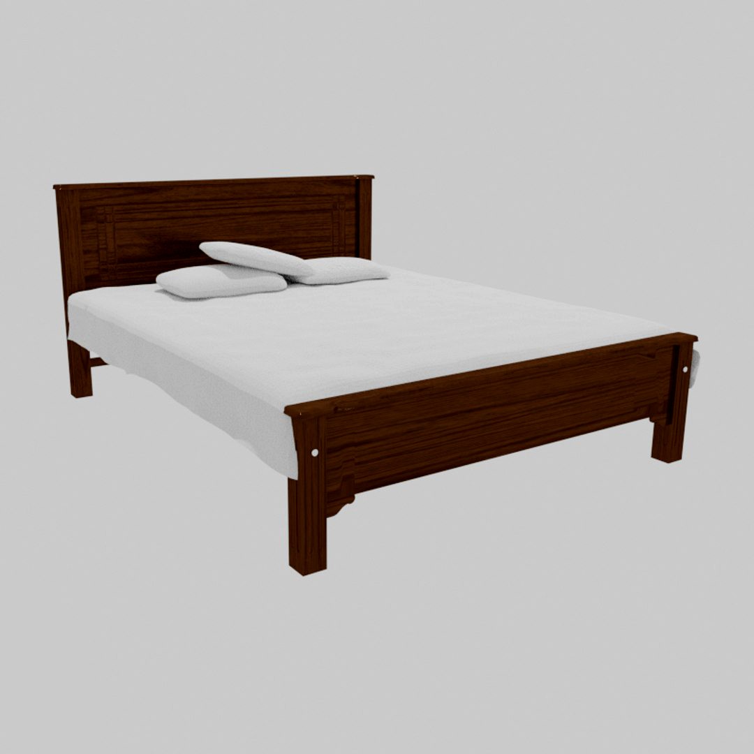 King Size Bed Photo realistic