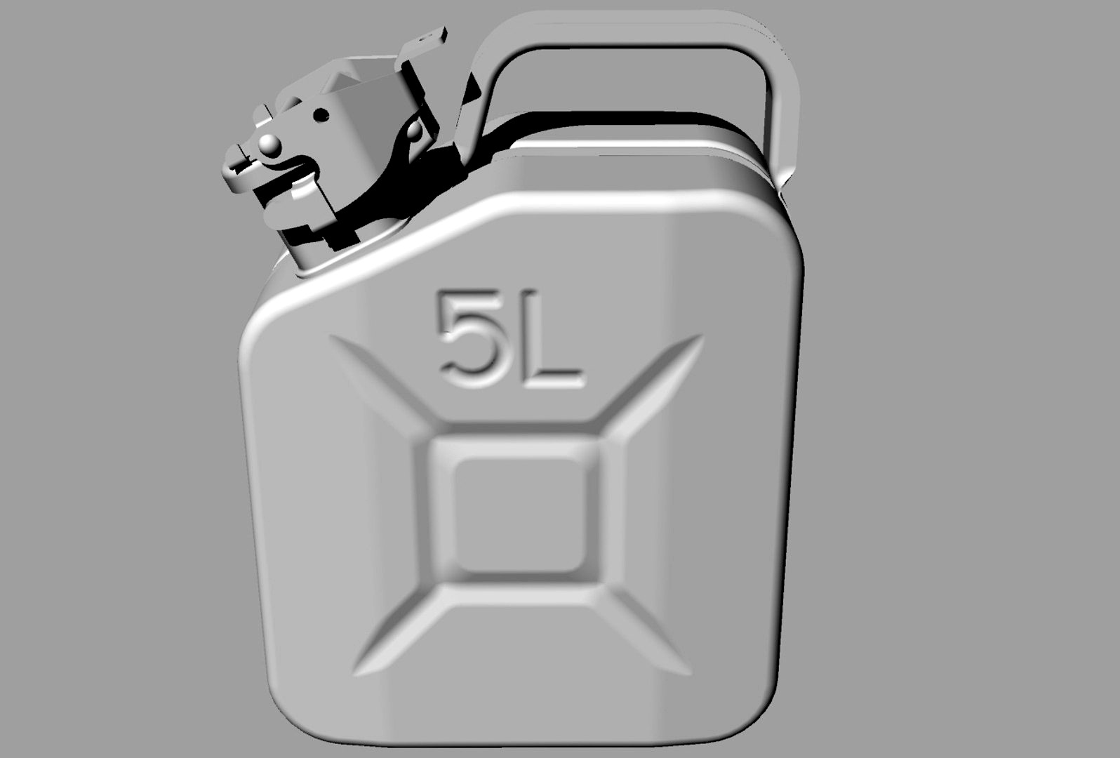 Jerrycan 5L GOST 5105