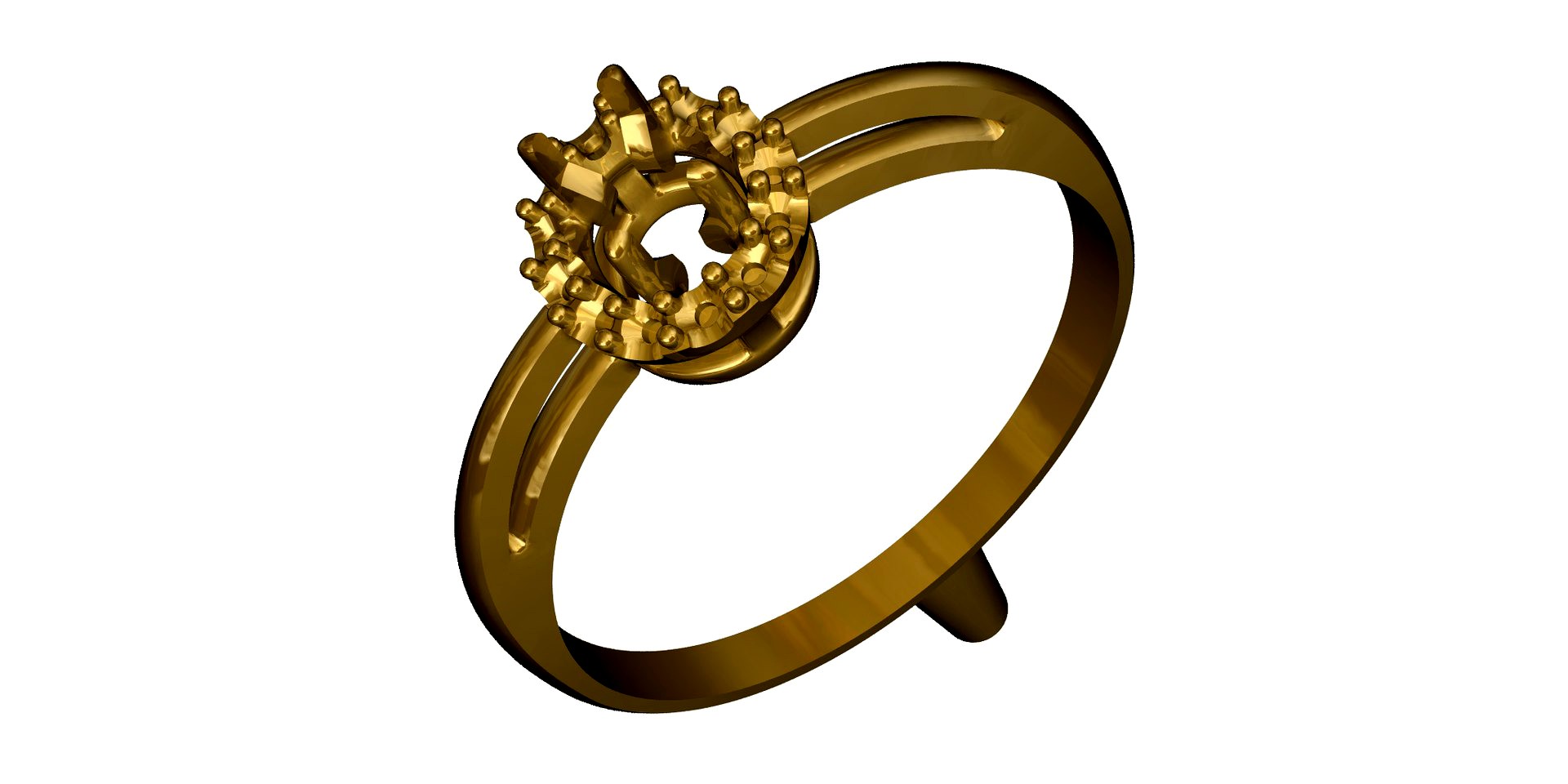 Gold ring ( a 48)