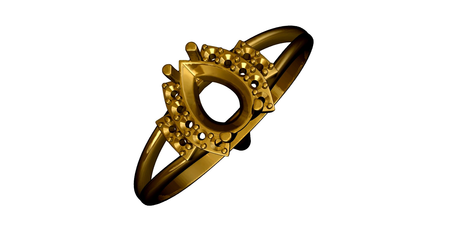 Gold ring ( a 28)