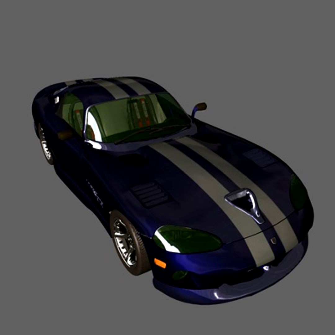 3d maxDodge Viper