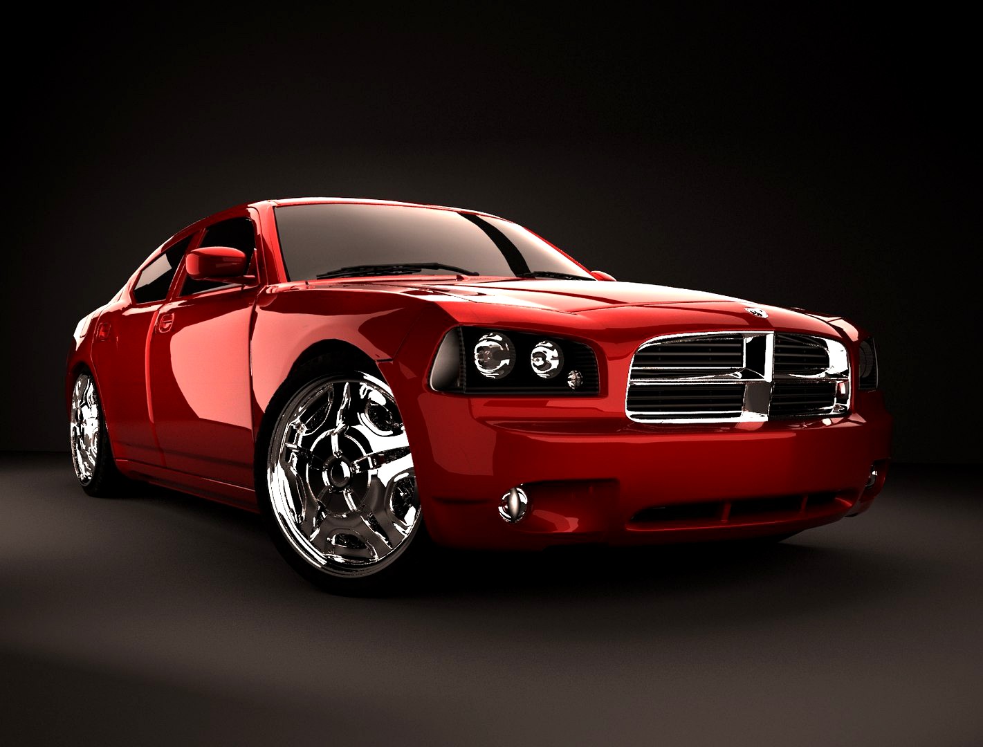 Dodje Charger (with materials