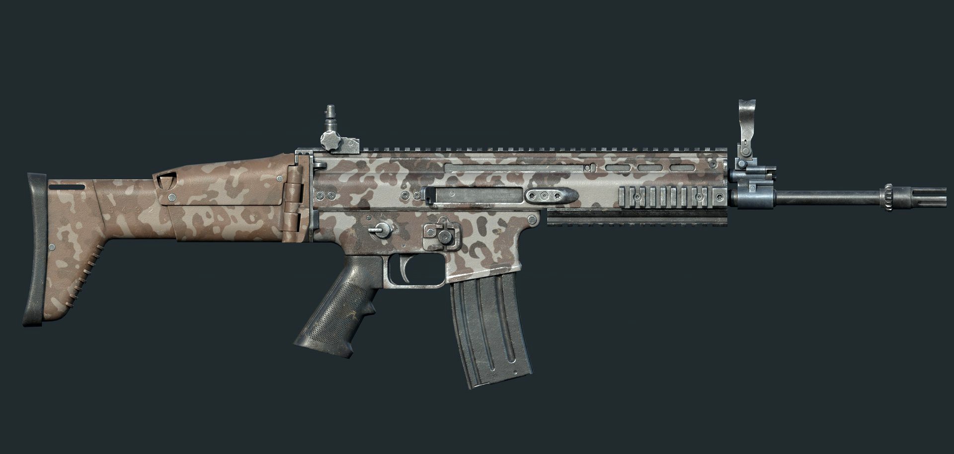 SCAR L Camo