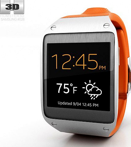 Samsung Galaxy Gear 3D Model
