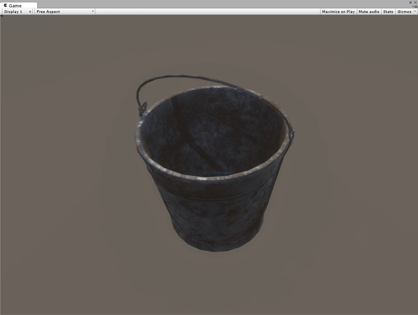 Dirty Bucket Low Poly