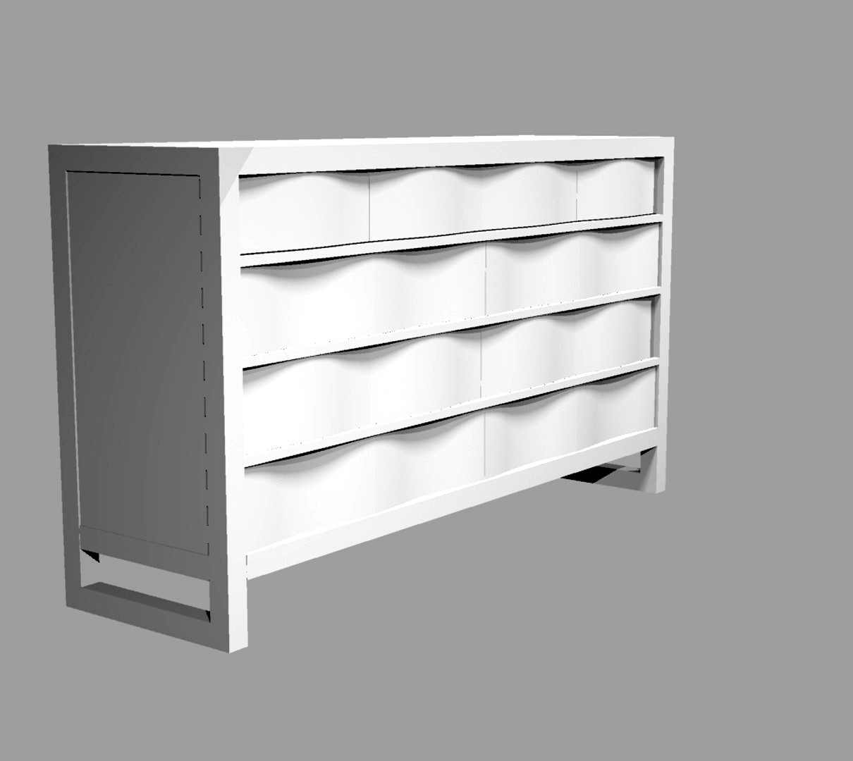 Wavy Dresser .3dm