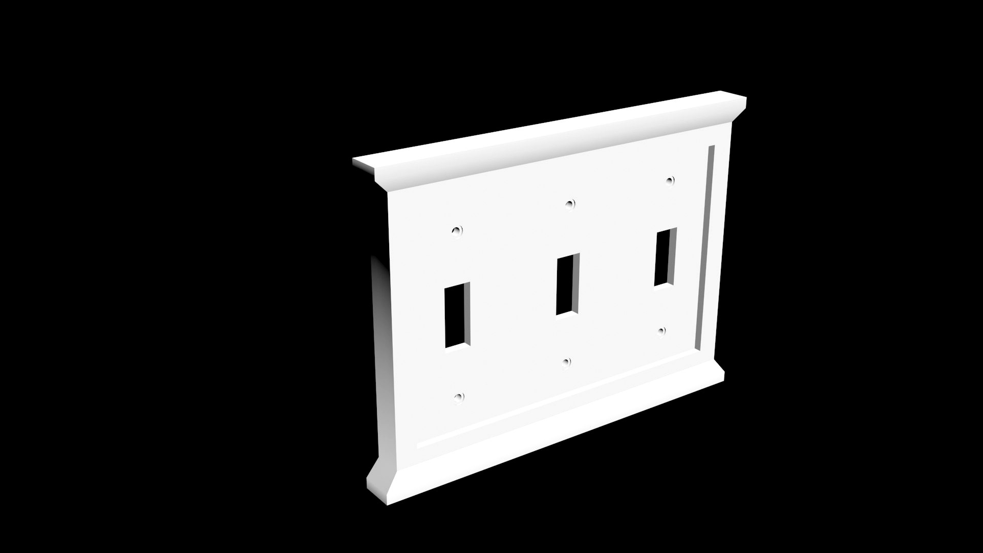 Triple Switch Outlet Cover