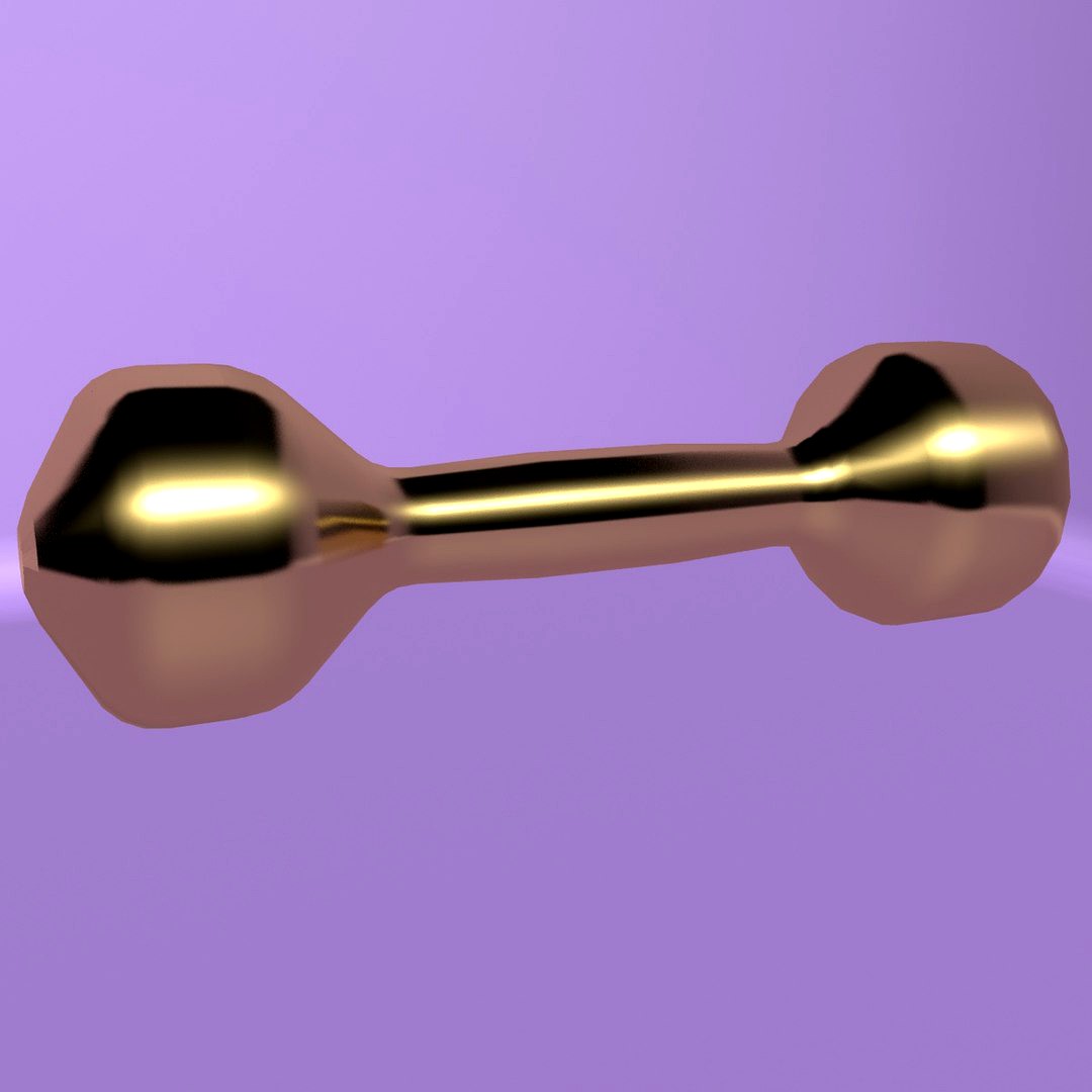 Bronze Dumbbell