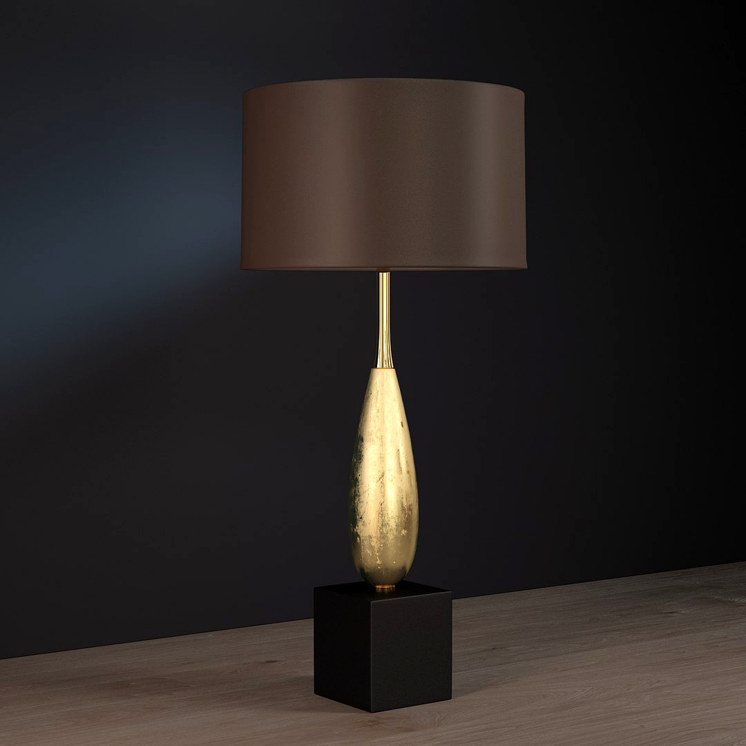 SOLOMON GOLD Lamp Luis Collection