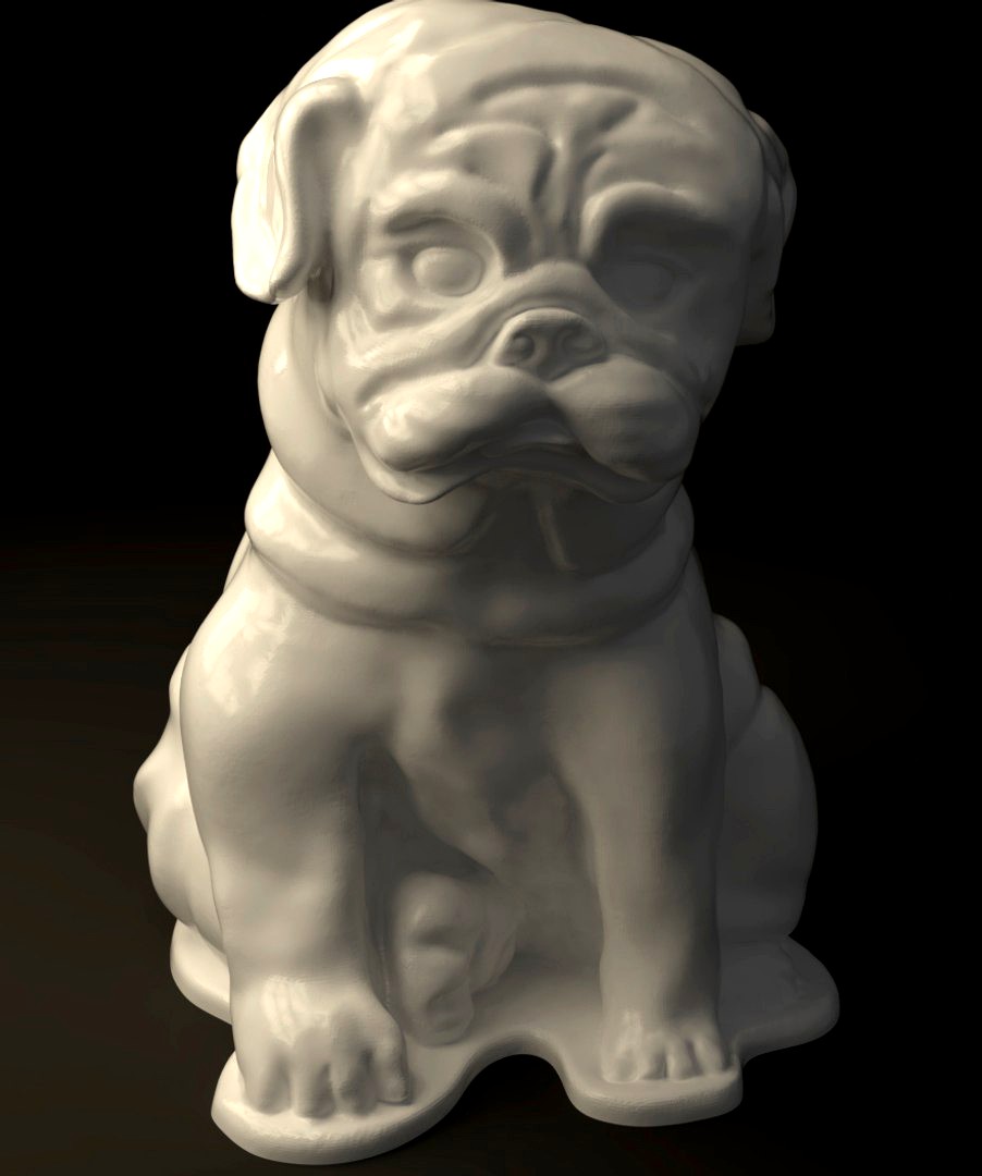 Little bulldog figure
