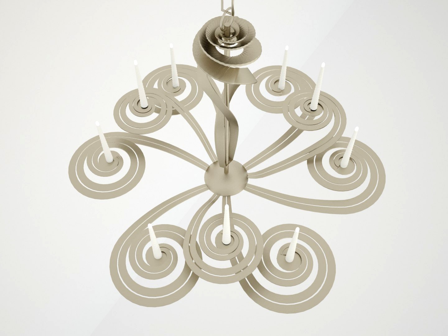 Bronze chandelier