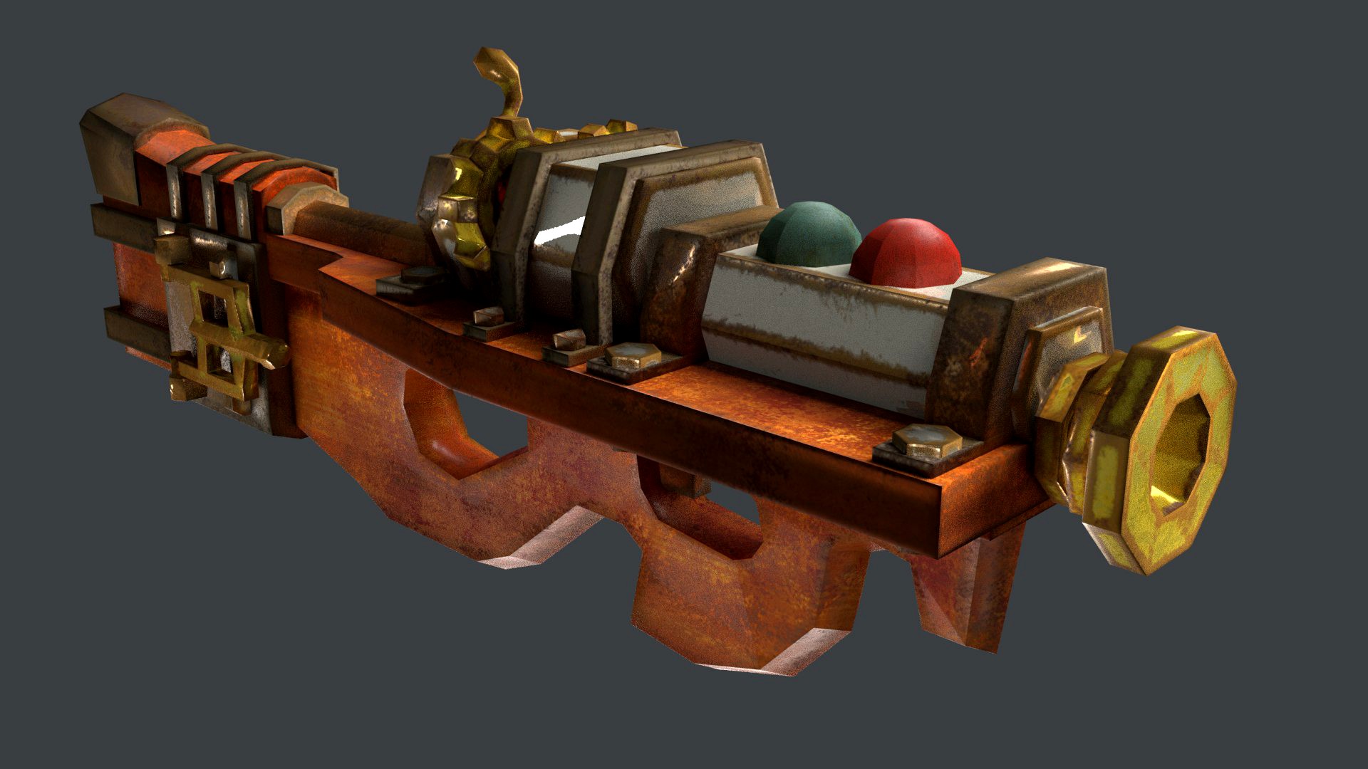 Steampunk weapon
