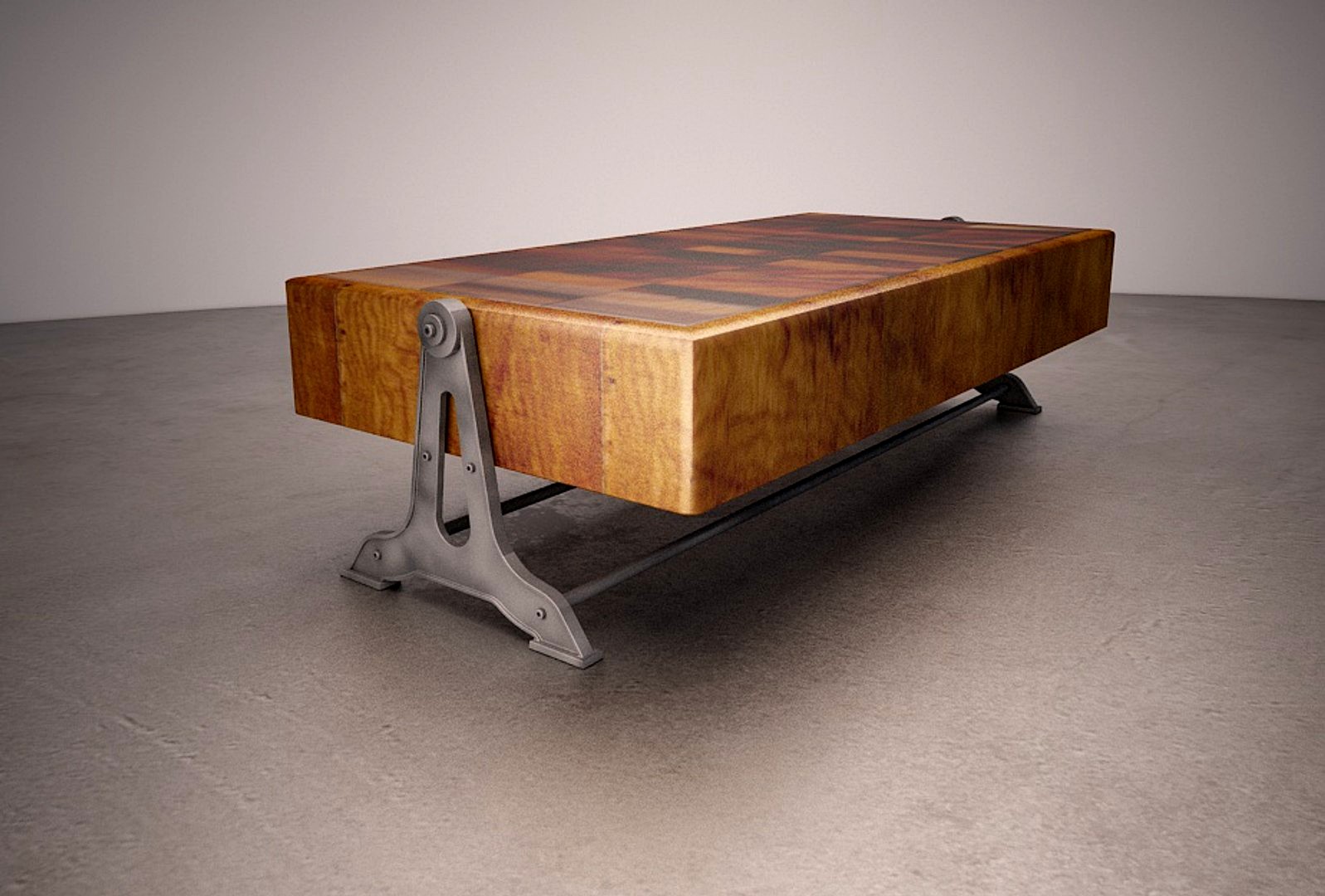 Reclaimed Table Industrial